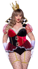 Plus Size Royal Card Queen Costume - Image 2