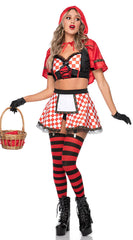 Sexy Red Riding Hood Costume - Image 3