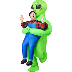 Adult Alien Abduction Inflatable Costume