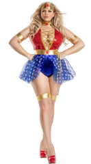 Plus Size Wonderlady Costume - Image 1