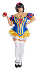 Plus Fairy Tale Snow White Bedroom Costume - Image 2