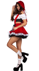 Flirty Miss Red Costume - Image 3