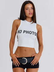 Razzi Tank Top White