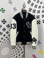Chrome Hearts Eagle Varsity Jacket #375872