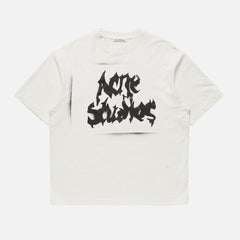Acne Studios Gothic Logo T-shirt Faded #387534