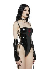 Eternal Connections Vinyl Bodysuit