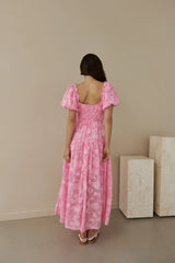 Step By Step Maxi Dress Pink