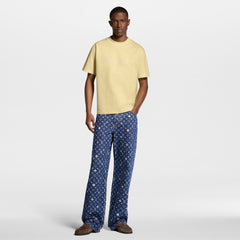 LOUIS VUITTON Embroidered Signature Short-Sleeved T-Shirt #387512