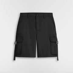 DIOR Cargo Shorts Beige Cotton Gabardine #386026