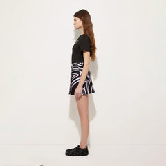 PUCCI Labirinto Print Mini Skirt #384602