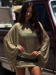 Vanna Mini Dress Gold