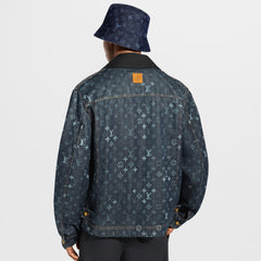 LOUIS VUITTON Monogram Denim Workwear Jacket #387216