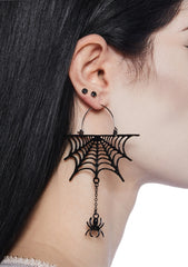 Web Of Dreams Drop Earrings