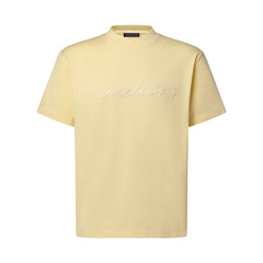 LOUIS VUITTON Embroidered Signature Short-Sleeved T-Shirt #387512
