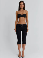 Cheyene Capri Pants Black