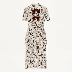 Valentino Bow Print Dress #375527