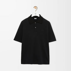LOEWE Polo in cotton Black #387947