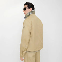 Burberry Gabardine Jacket Dune Beige #387574