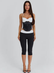 Libby Capri Pant Black
