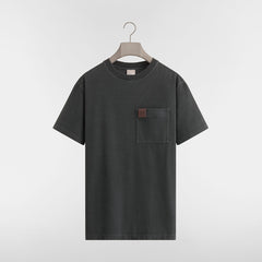 DIOR T-Shirt with Pocket Relaxed Fit Gray Cotton Jersey #386106