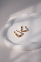Travels The World Earrings Gold