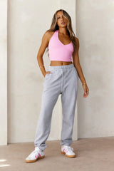 Base Cuffed Sweatpants Grey Marle