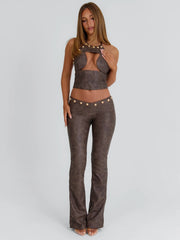 Kamaris Pants Brown
