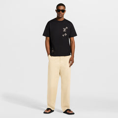 LOUIS VUITTON Embroidered Signature Short-Sleeved T-Shirt #387511