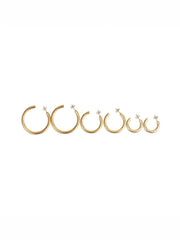 Lior 3 Pair Earring Set Gold