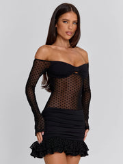 Zenya Mini Dress Black