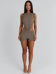 Jamya Playsuit Stone