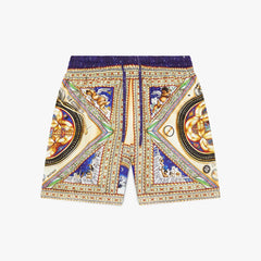 Casablanca Plafond Orne De Musique Silk Long Sleeve Silk Shorts #386552