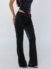 Mariais Pant Black Sparkle