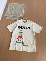 GUCCI Cotton Jersey T-shirt With Print #387018