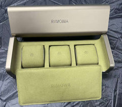 RIMOWA Aluminium Watch Case in Titanium for 3 Watches #387530