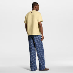 LOUIS VUITTON Embroidered Signature Short-Sleeved T-Shirt #387512