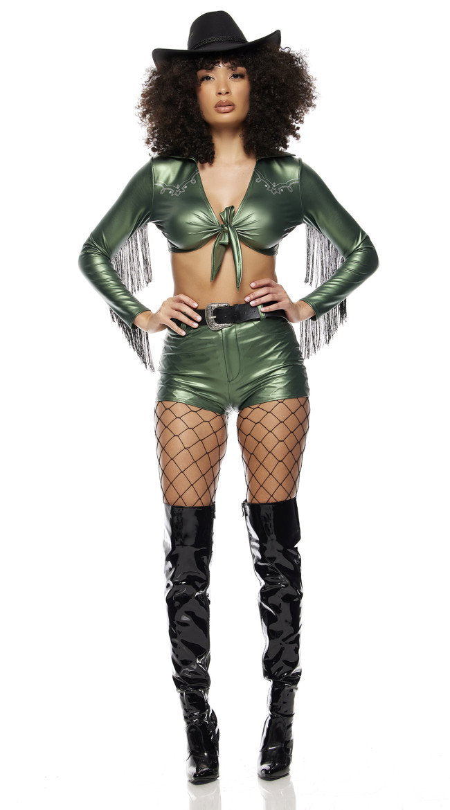Yee Haw Cowgirl Costume - Image 1