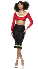 Sailor's Girl Cartoon Character Costume - Image 1