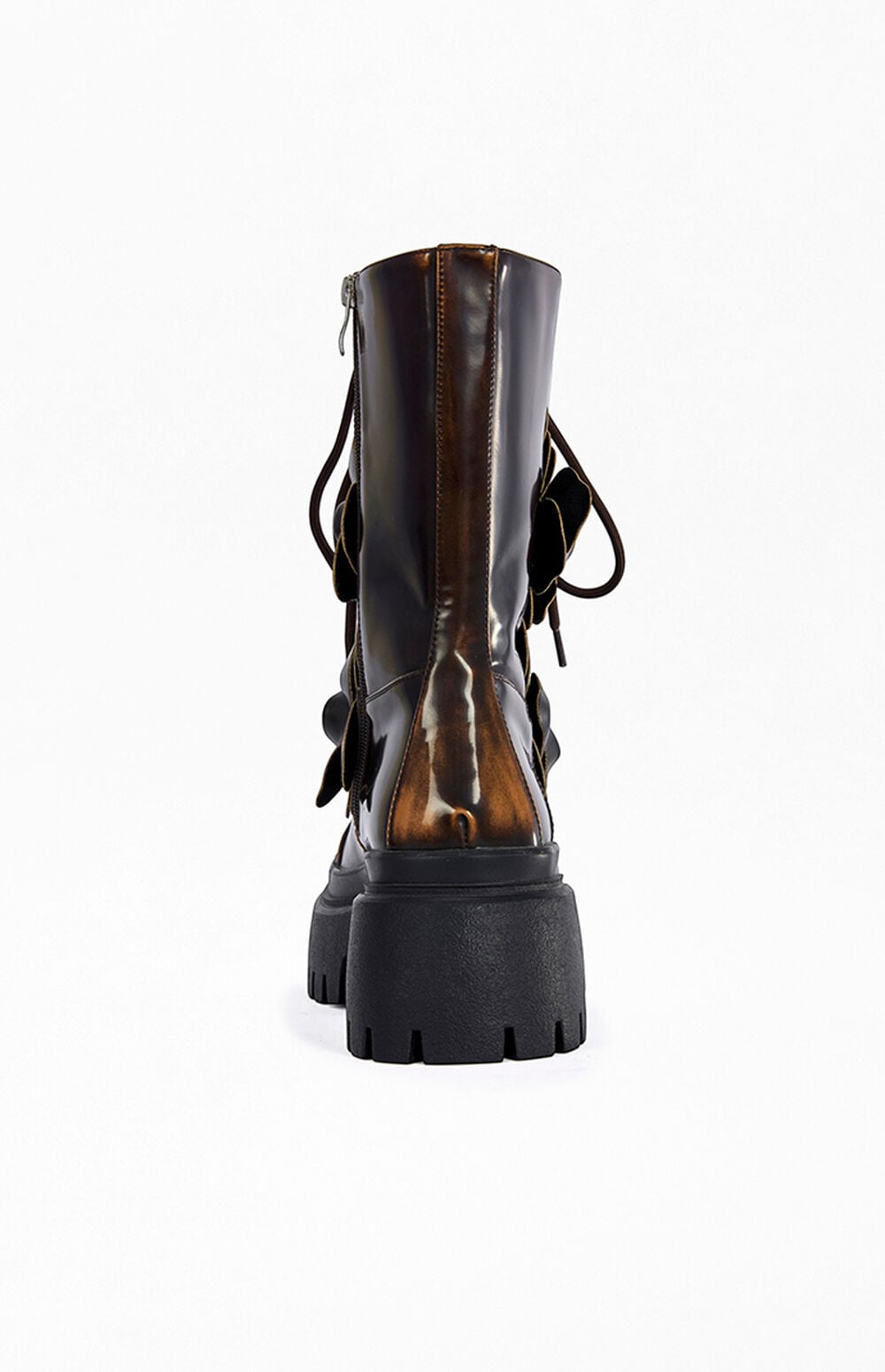 Women's Etra Espresso Flatform Booties