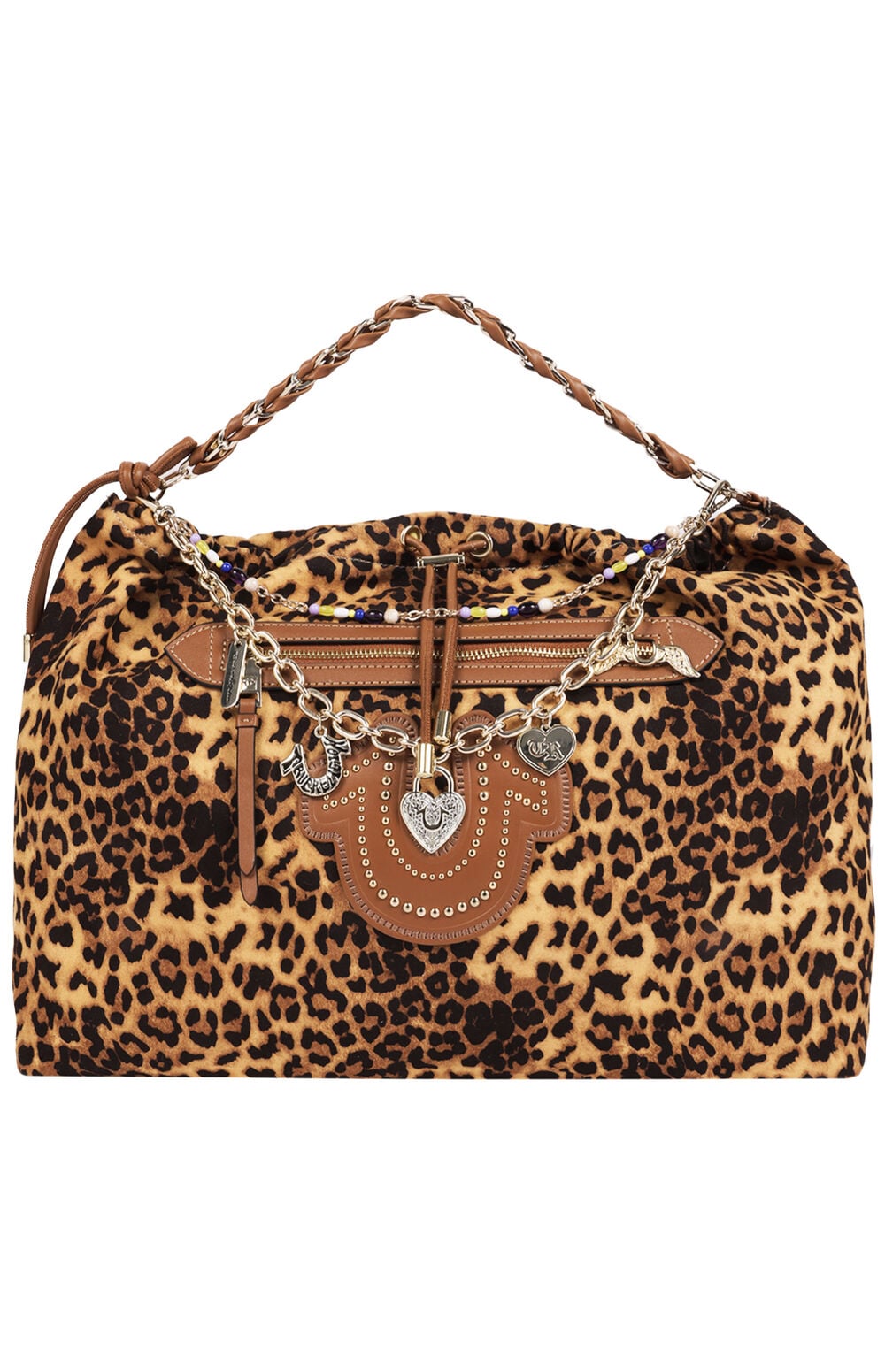 Leopard Print Soft Hobo Bag