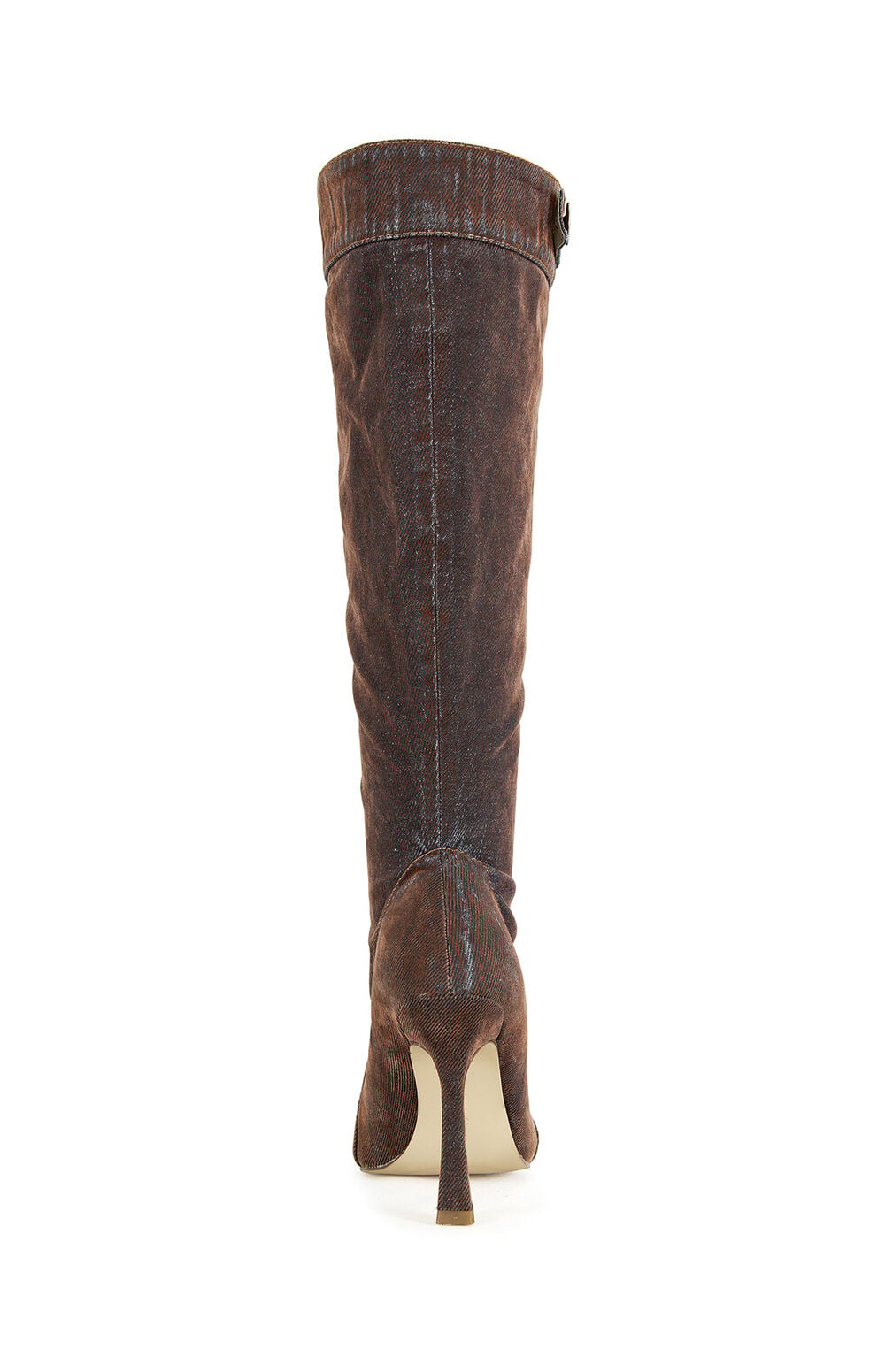 Women's Kazuki Burnt Orange Velvet Stiletto Boots