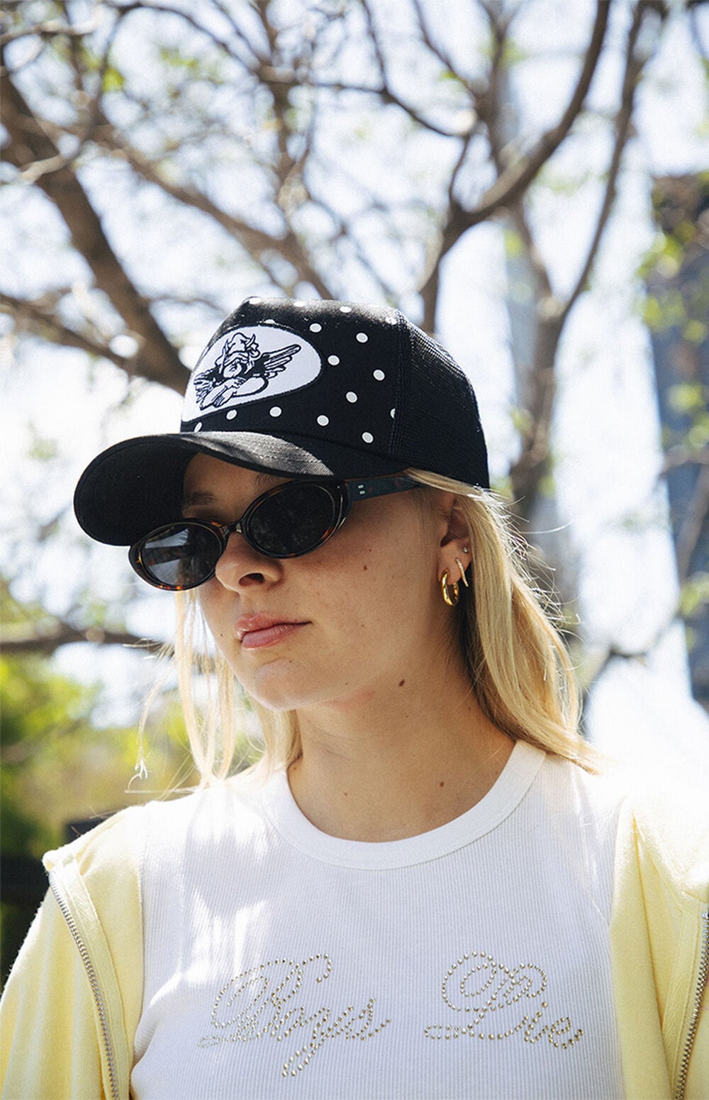 Polka Dot Trucker Hat
