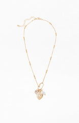 Laurie Gold Charm Necklace