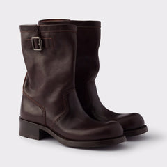 PRADA Leather Mid-calf Boots #394259