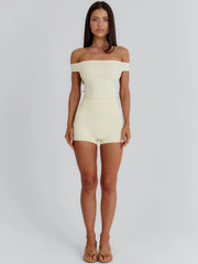 Mina Playsuit Cream