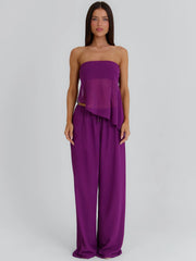 Clovelly Pant Plum