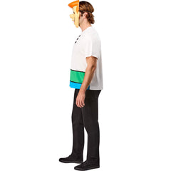 Men's The Jetsons Ben Cooper George Jetson T-Shirt and Half Mask