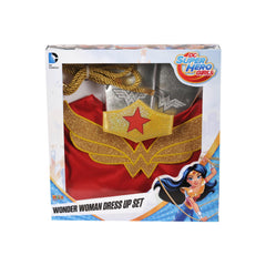 Girls' DC Superhero Wonder Woman Shirt and Accessory Set