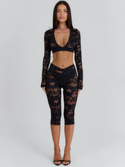 Morena Capri Pant Black