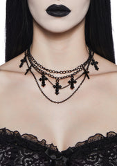 Forsaken Rituals Layered Necklace